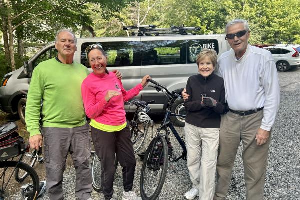 Perfect day to start a ride from Floodwood Road.